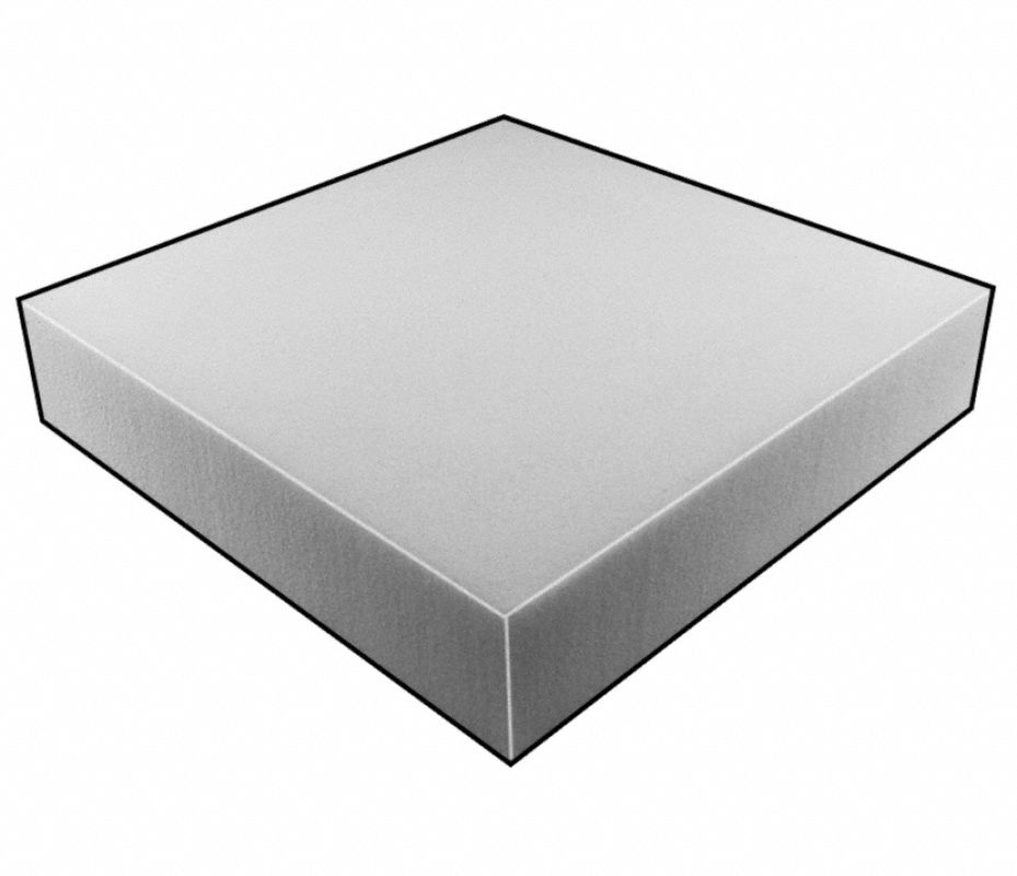 GRAINGER APPROVED Placa de Espuma, Celda Abierta, Material Poliuretano