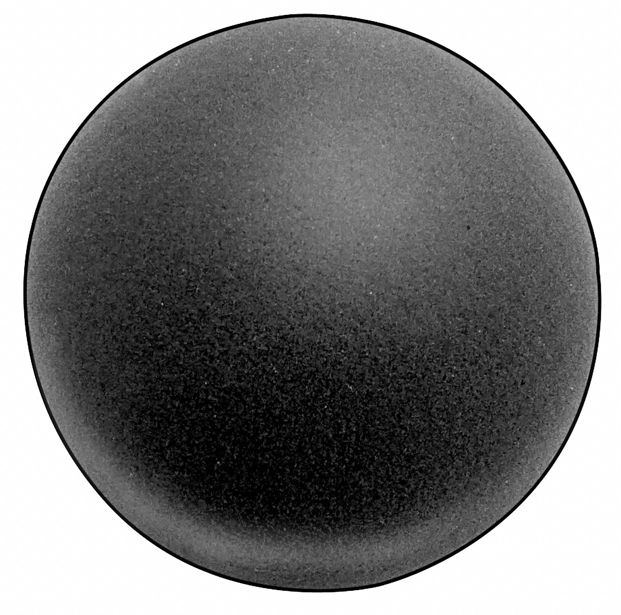 5GCH8 - Foam Ball Polyether Charcoal 3-1/2 In D