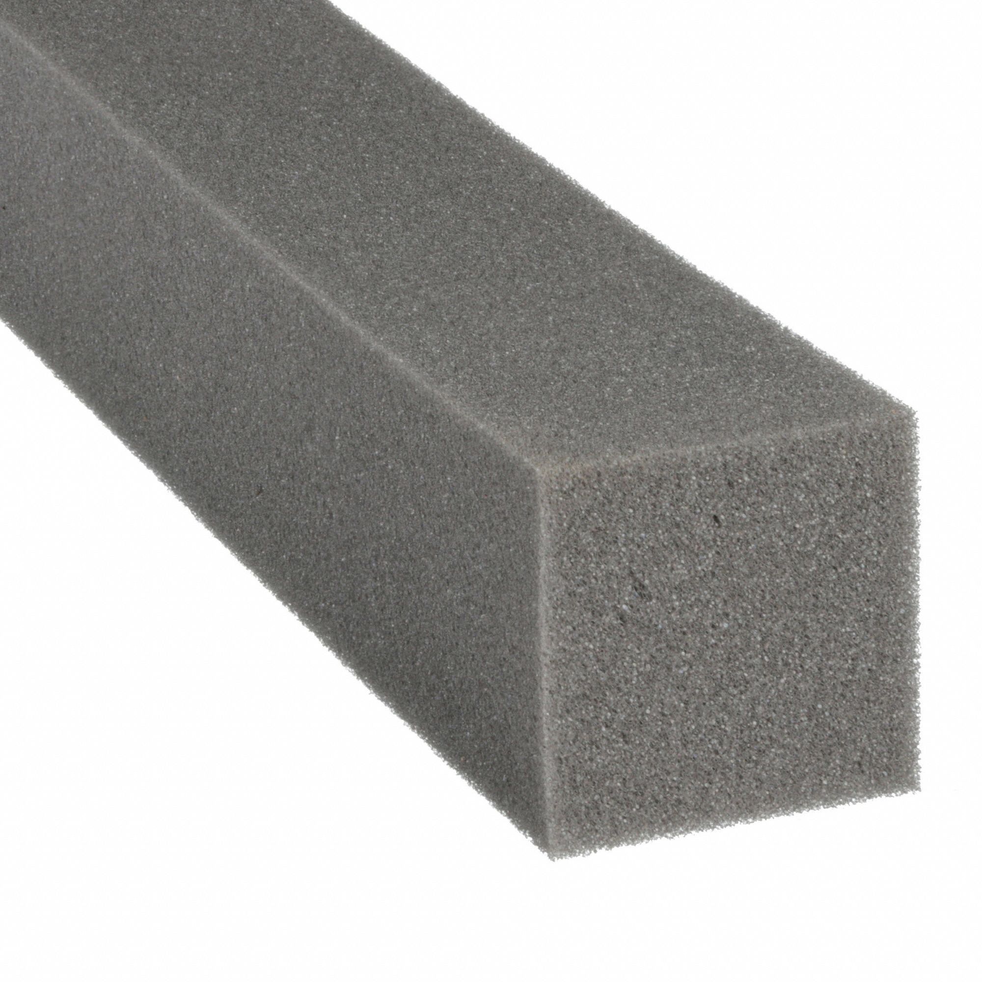 GRAINGER APPROVED Polyurethane Strip, L 42 in, Gray 5GCU65GCU6