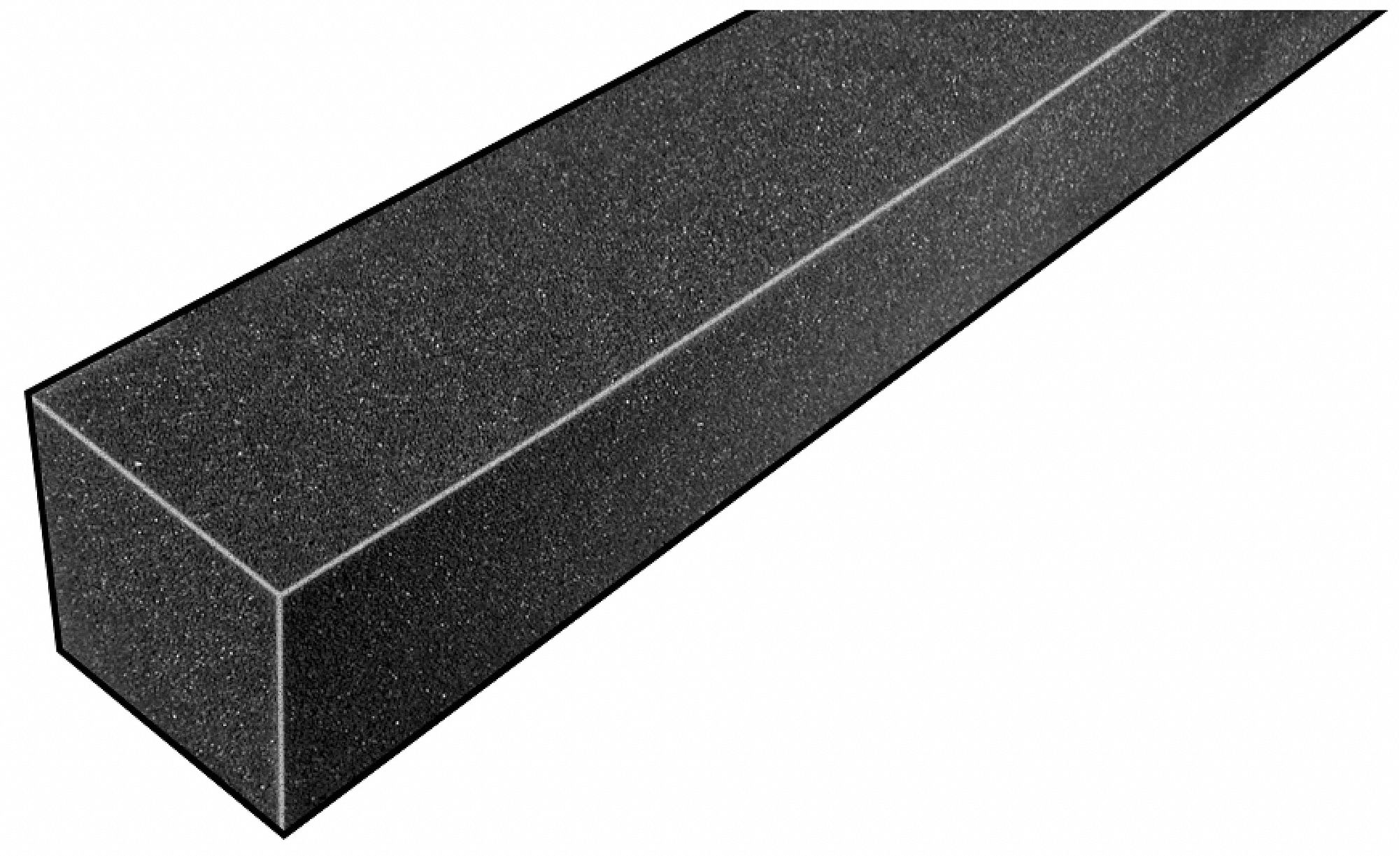 FOAM STRIP,3010 POLY,2 1/4X2 1/4X42