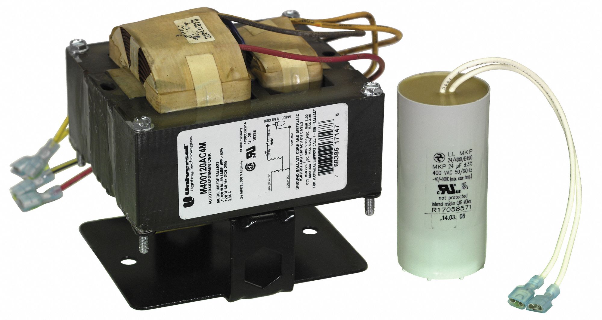 WOBBLE LIGHT Ballast Kit, 400W, Use With 2LTE9 5GEA211101014 Grainger