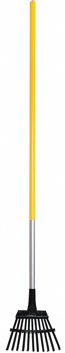 ALUMINUM LAWN RAKE,7-1/2 IN. TINE LENGTH