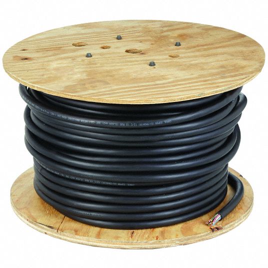 CAROL, 18 AWG Wire Size, Black, Hookup Wire - 5ZDG5