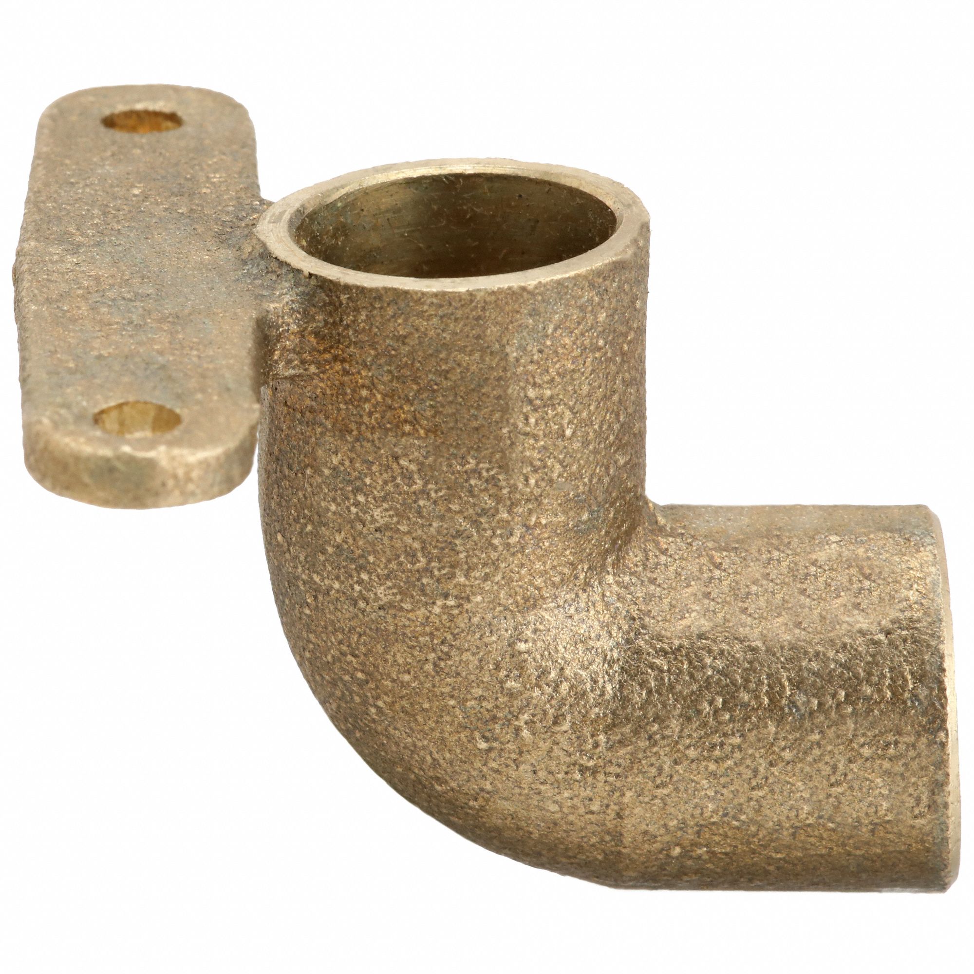 Sweat Fitting Elbow: 1/2 in CTS x 1/2 in CTS, Cup x FTG, Hi Ear, Cast Copper