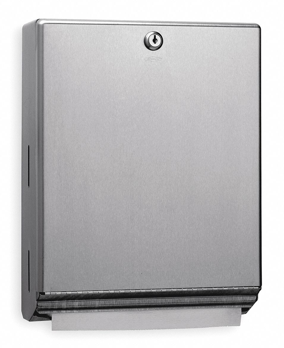 Paper Towel Dispenser, Satin Finish Grainger