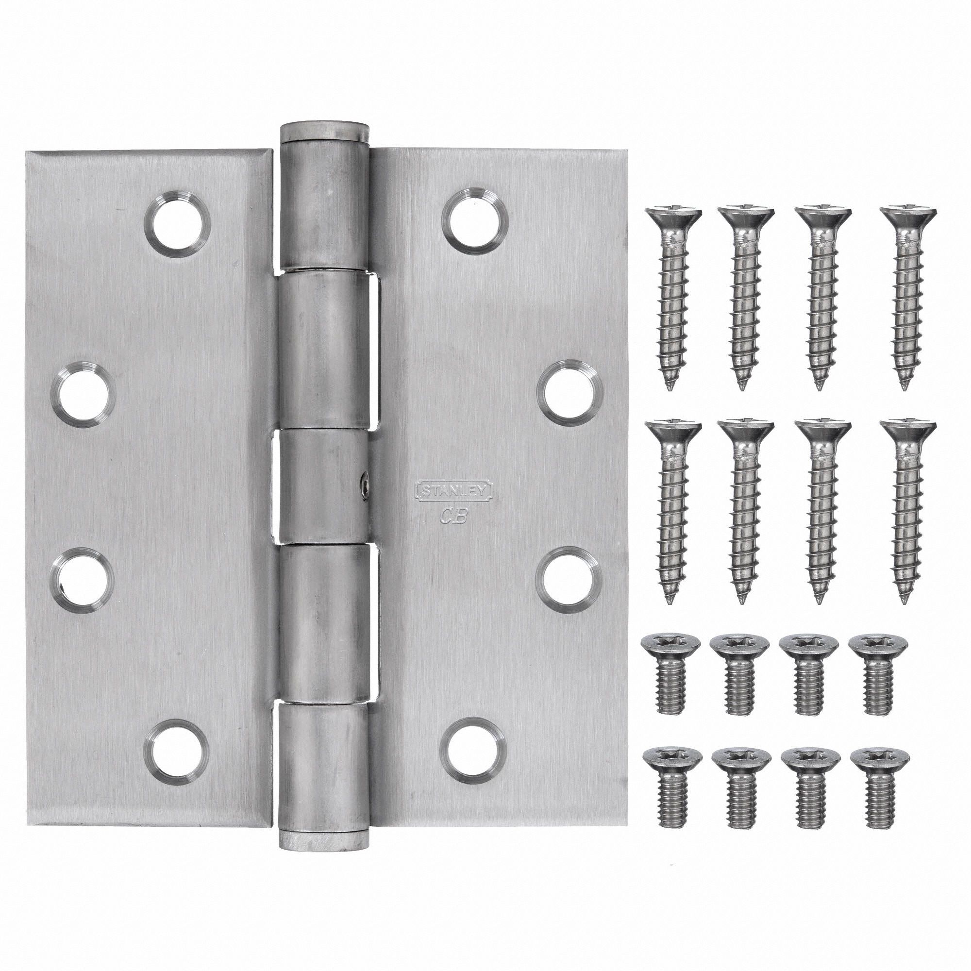 12-7400  2 x 2 Butt Hinge Full Mortise Mounting Lot of 10 Stanley® Tools 