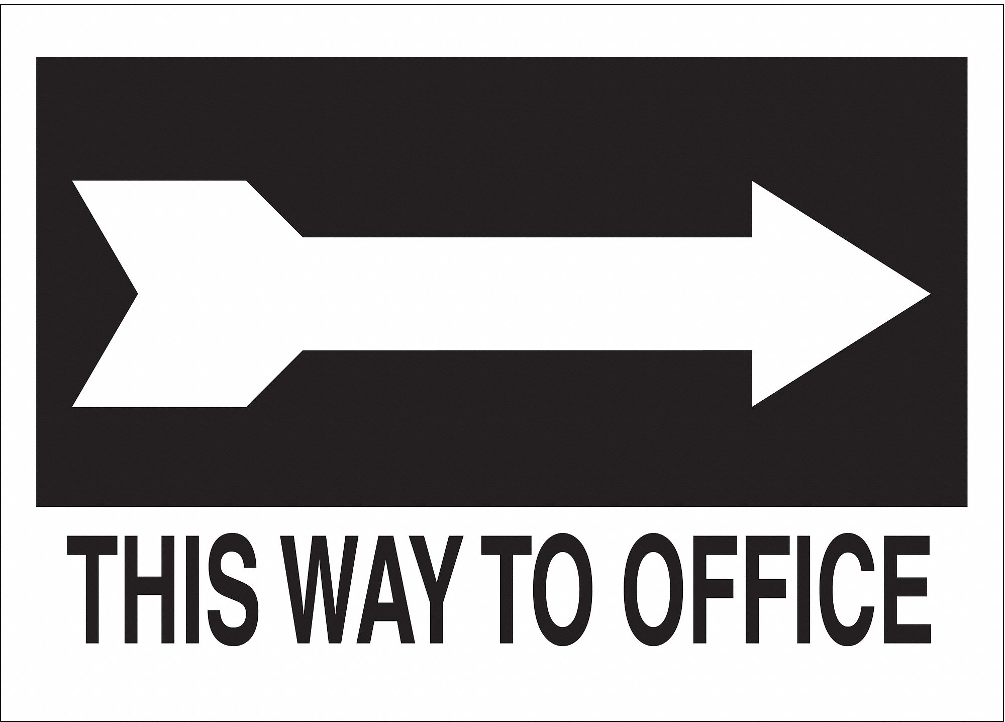 SIGNE FLECHE/DIR N/H 10X14