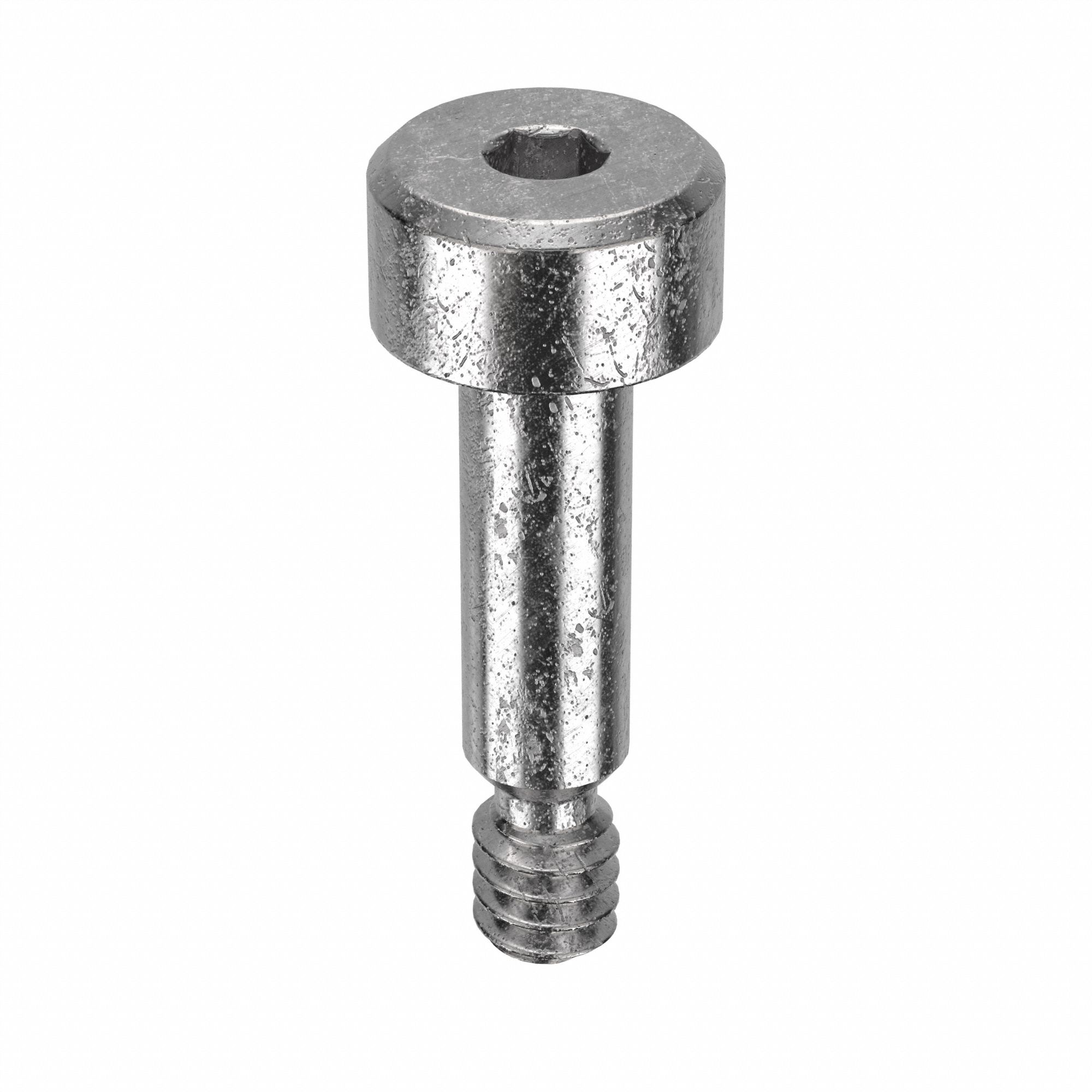 Shoulder Screw: Mil. Spec., 4-40 Thr Size, 5/32 in Thr Lg, 3/8 in Shoulder Lg, Std, Plain, 5 PK