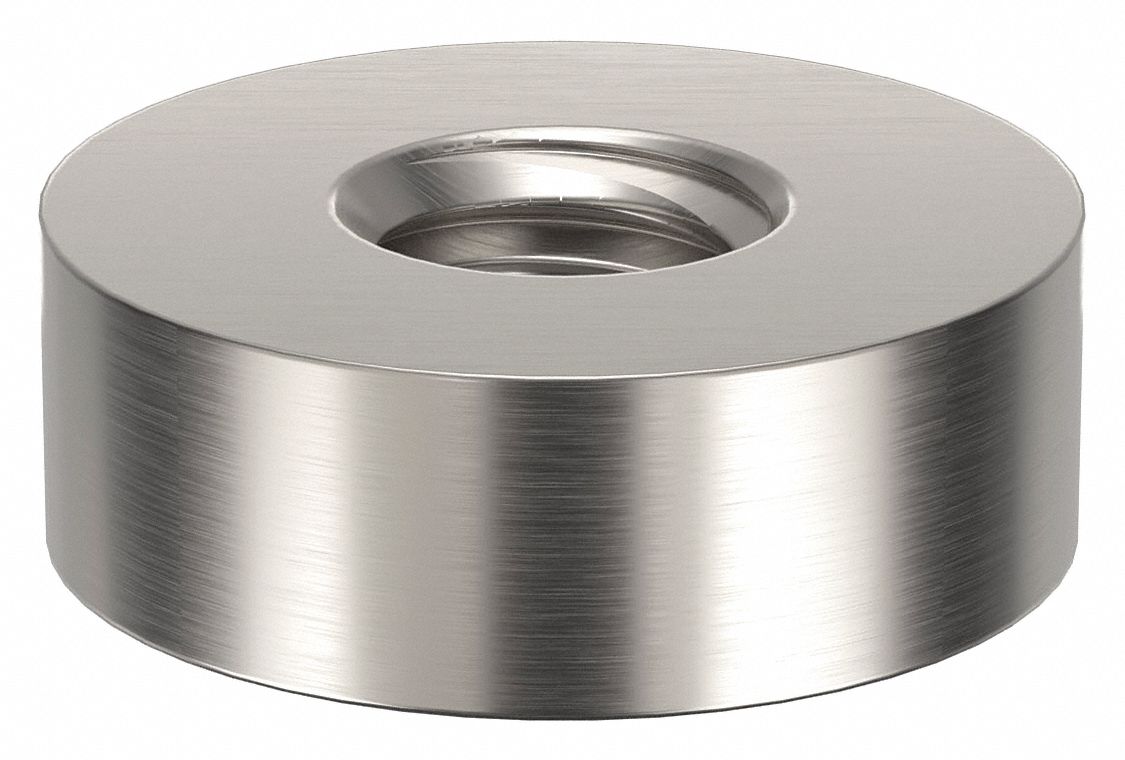 Standoff: 5/16"-18 Thrd Sz, 1/4 in Lg, Round, Aluminum, Plain, 3/4 in Dia
