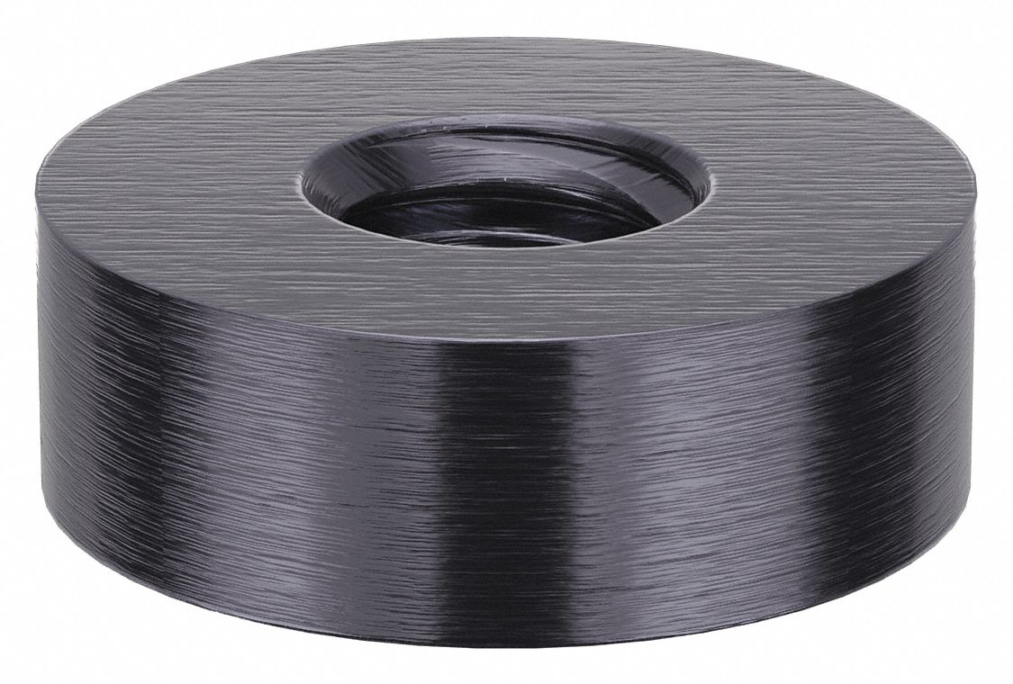Standoff: 5/16"-18 Thrd Sz, 1/4 in Lg, Round, Aluminum, Black Anodized, 3/4 in Dia