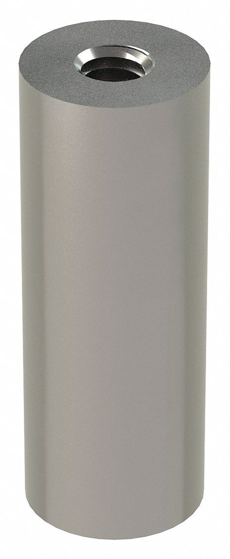 STANDOFF, 5/16"-18 THREAD, 2 IN L, ROUND, STAINLESS STEEL, PLAIN FINISH, ¾ IN DIA