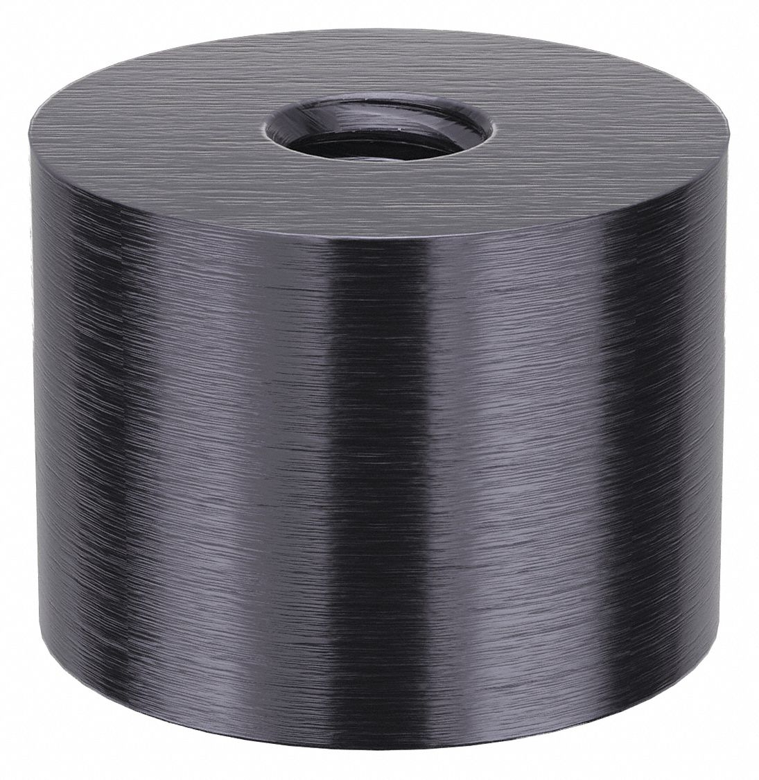 Standoff: 5/16"-18 Thrd Sz, 3/4 in Lg, Round, Aluminum, Black Anodized, 1 in Dia