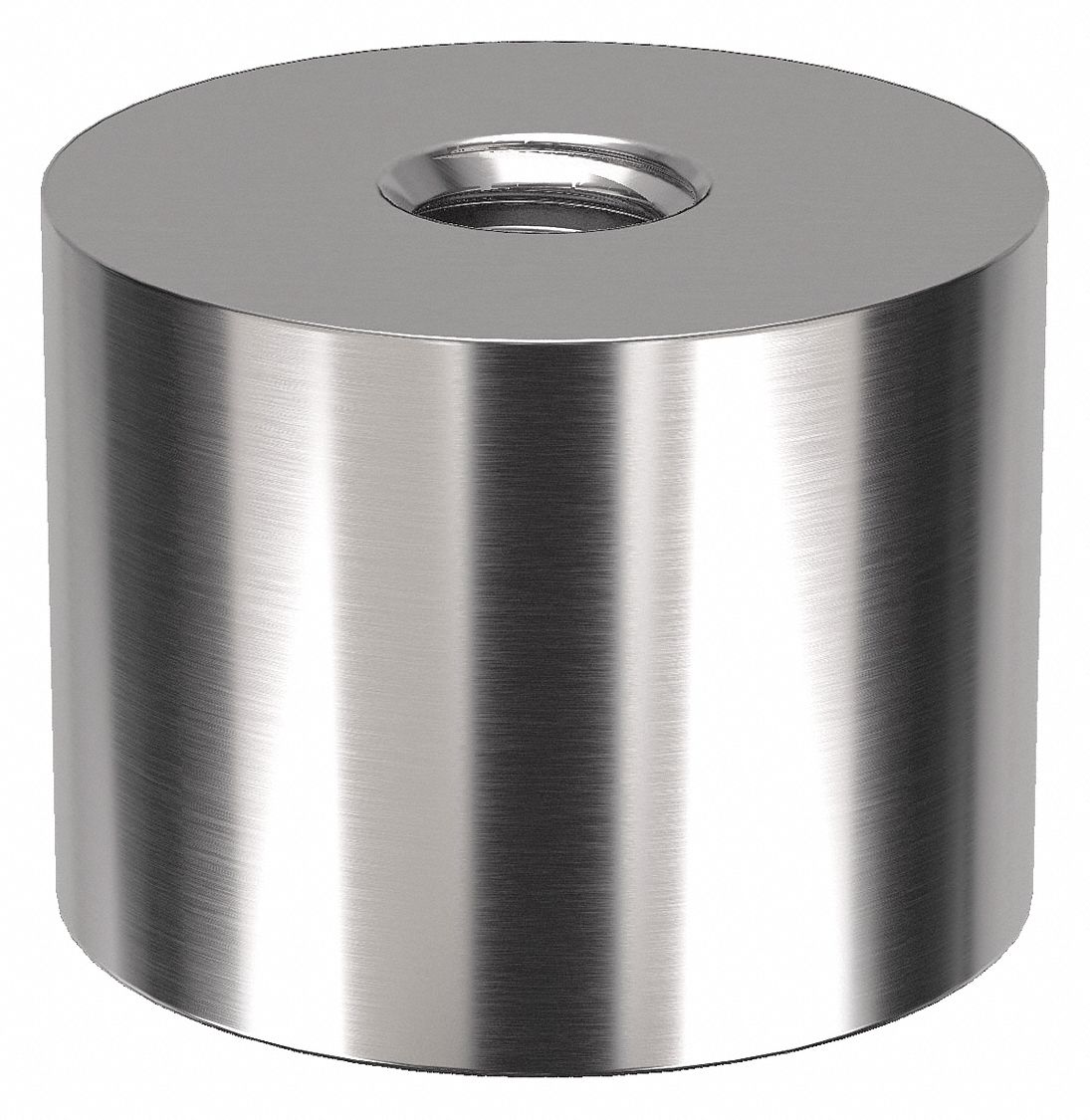 Standoff: 5/16"-18 Thrd Sz, 3/4 in Lg, Round, Stainless Steel, Plain, 1 in Dia