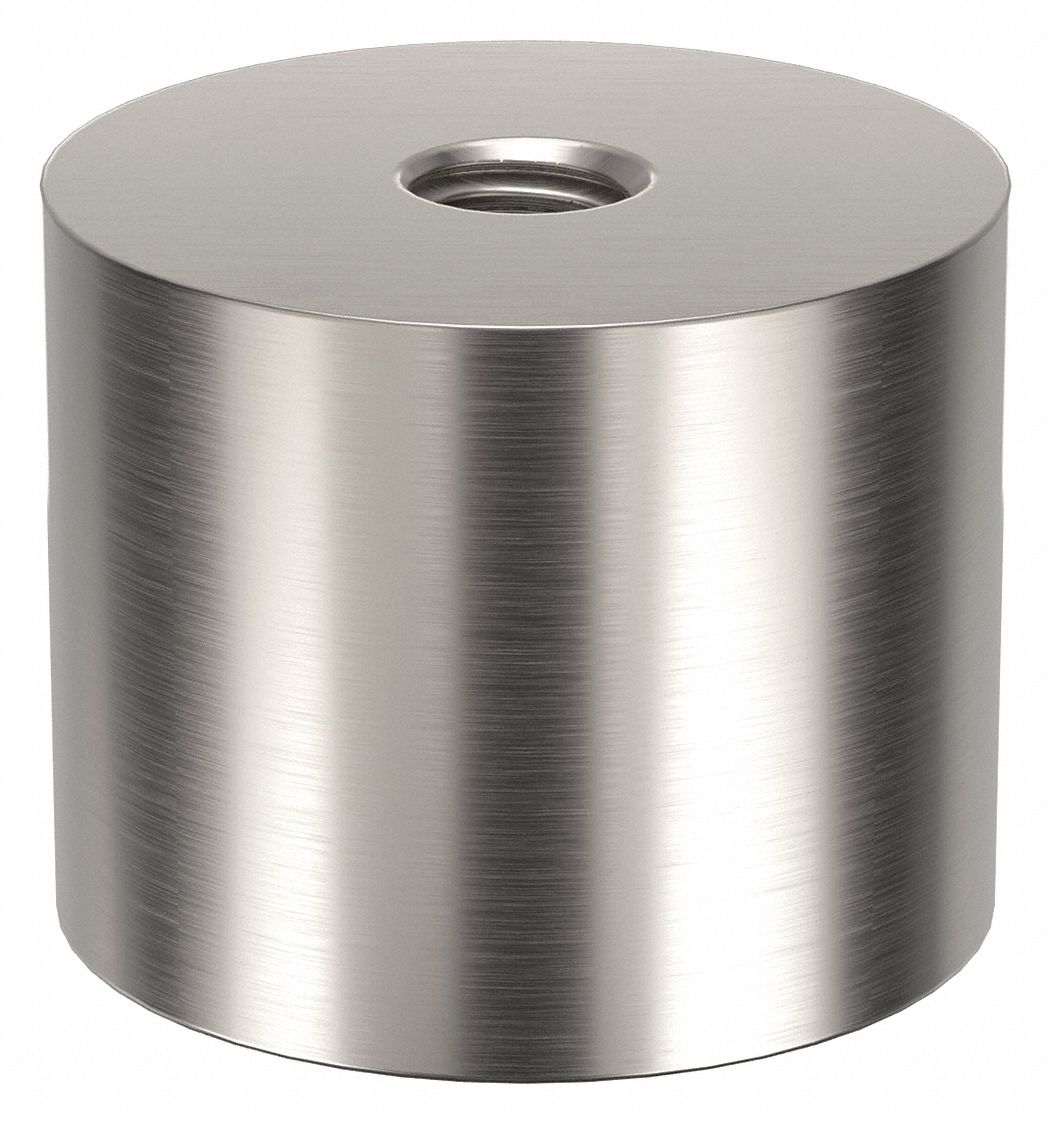 Standoff: 5/16"-18 Thrd Sz, 1 in Lg, Round, Aluminum, Plain, 1 1/4 in Dia
