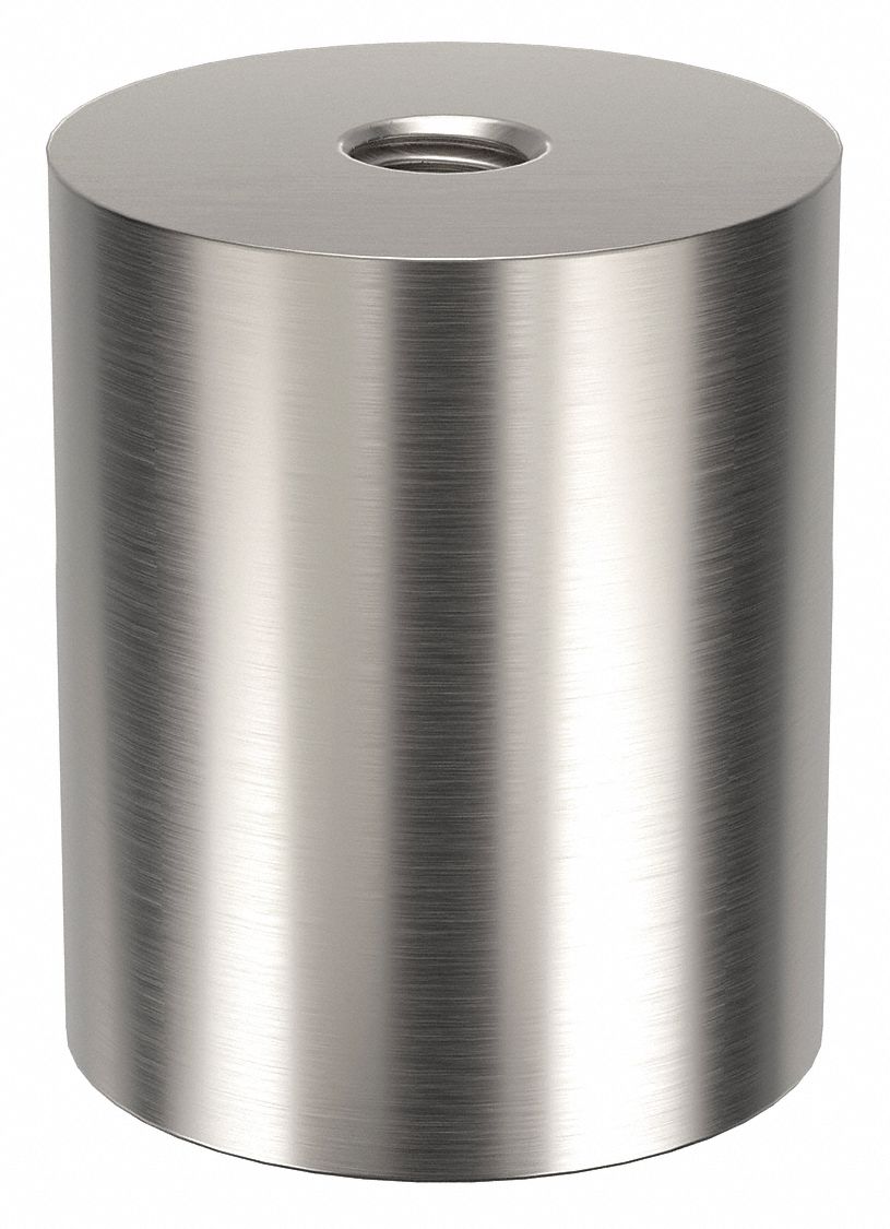 Standoff: 5/16"-18 Thrd Sz, 1 1/2 in Lg, Round, Aluminum, Plain, 1 1/4 in Dia