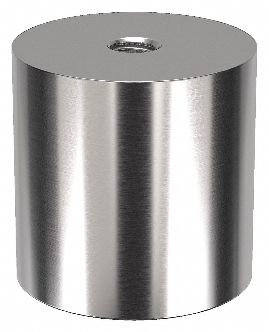 Standoff: 5/16"-18 Thrd Sz, 1 1/2 in Lg, Round, Stainless Steel, Plain, 1 1/2 in Dia