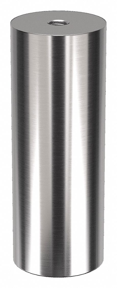 Standoff: 5/16"-18 Thrd Sz, 4 in Lg, Round, Stainless Steel, Plain, 1 1/2 in Dia