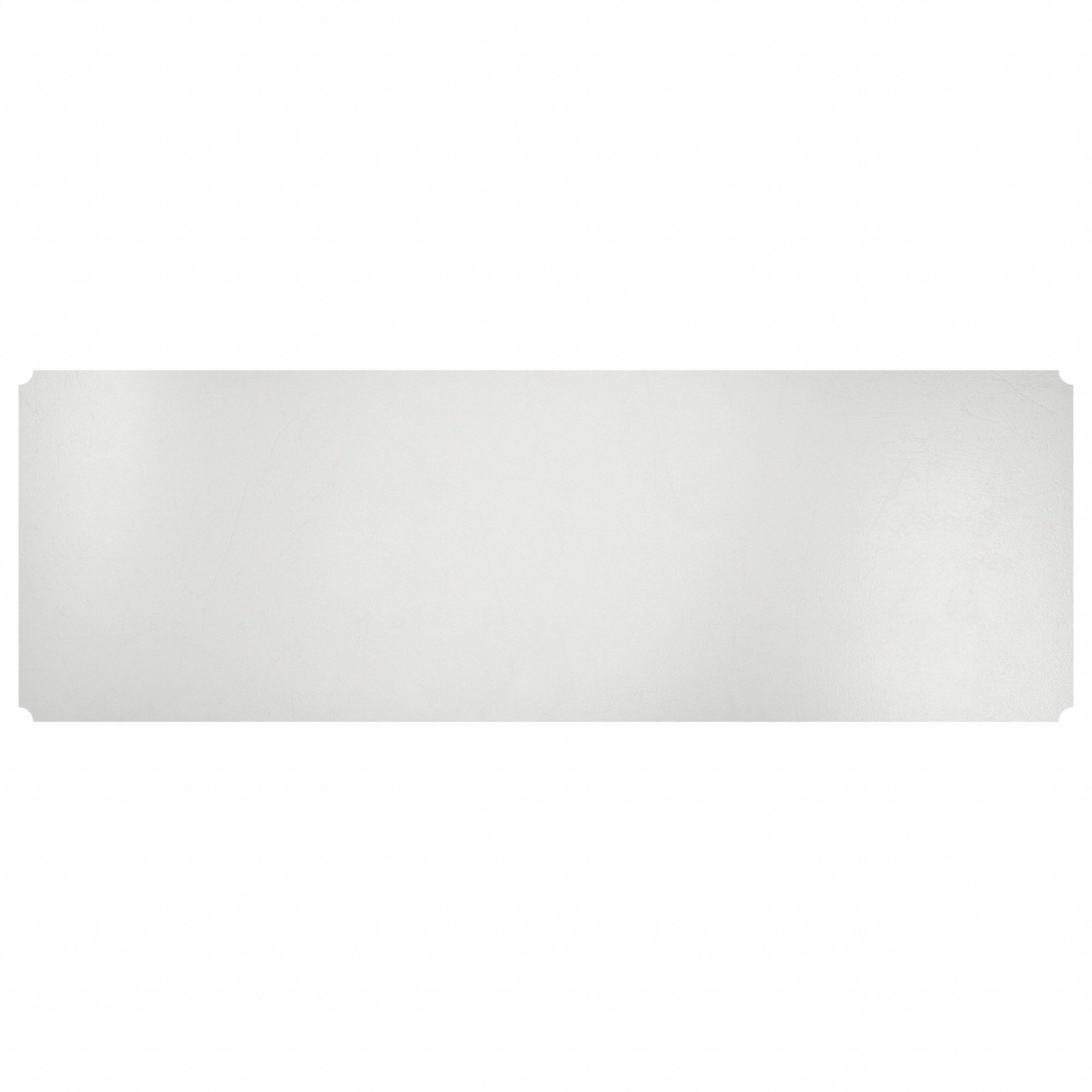 SHELF LINER, 23⅜ IN X 70⅞ IN X 1/64 IN, POLYPROPYLENE, WHITE, 4 PK