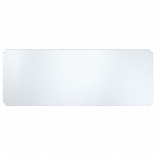 Zoro Select 5GRF6 Shelf Liner, 48 x 18 in., Clear, PK4
