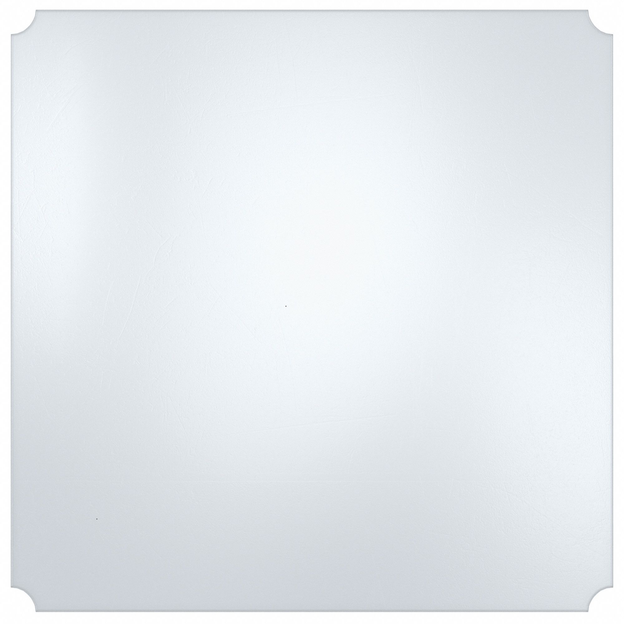 SHELF LINER, 23⅜ IN X 23 11/32 IN X 1/64 IN, POLYPROPYLENE, CLEAR, 4 PK