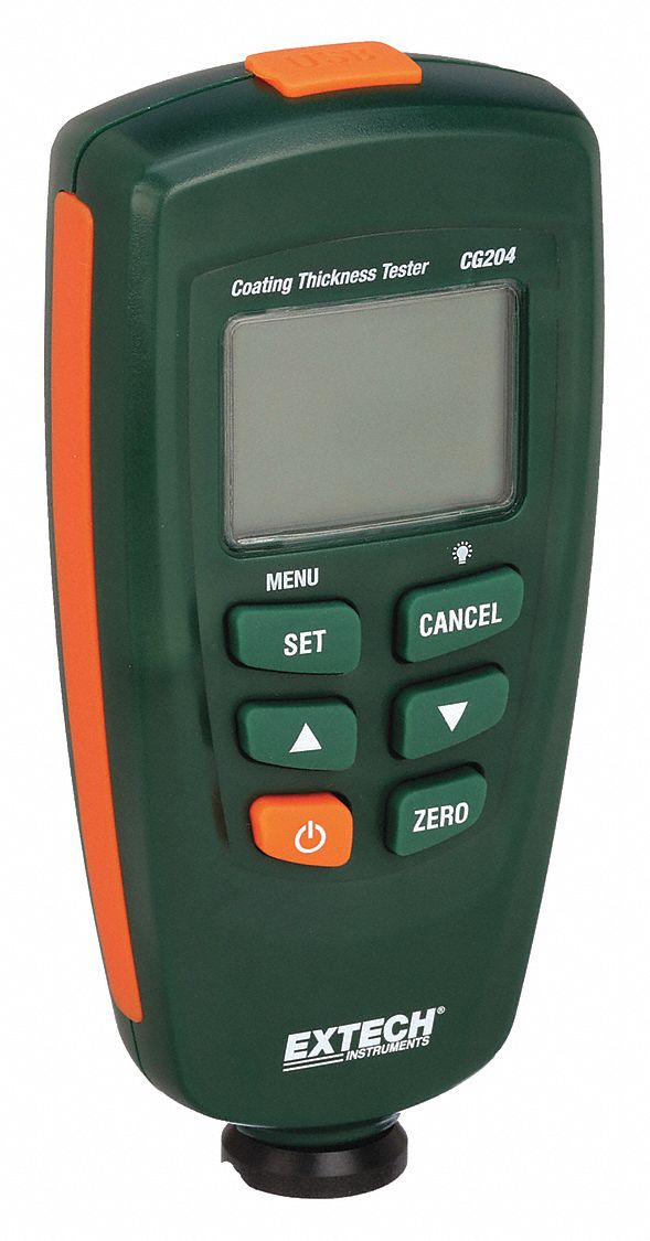 Coating Thickness Tester: 49 mil Max Thick Measured, 0 mil Min Thick Measured, Not Certified