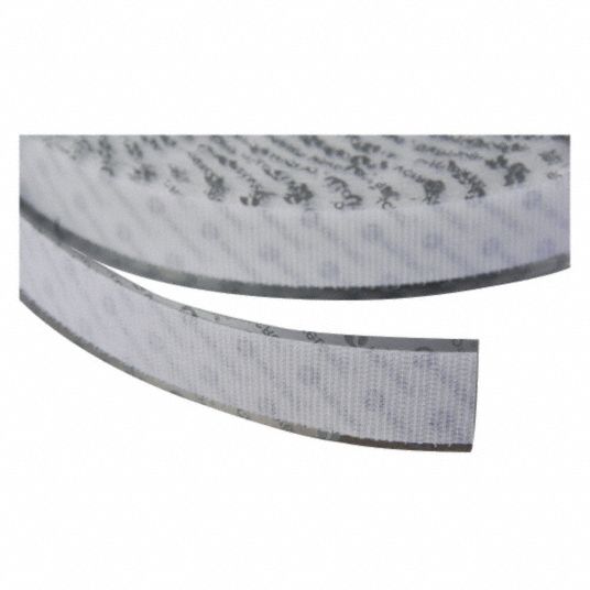 1 x 75' - Hook - White Velcro Brand Tape - Individual Strips