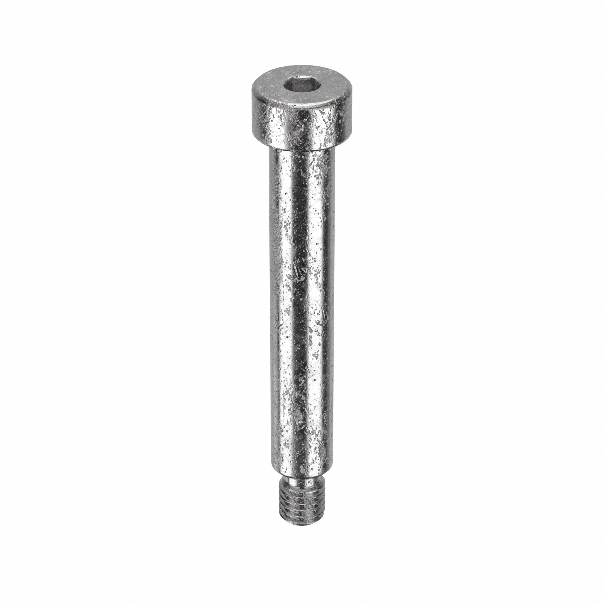 Shoulder Screw: Mil. Spec., 10-32 Thr Size, 1/4 in Thr Lg, 1 1/2 in Shoulder Lg, Std, Plain, 5 PK