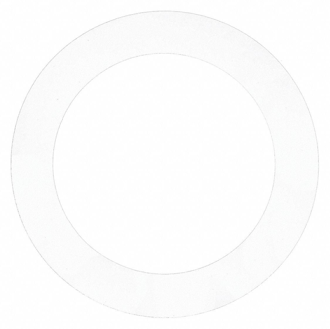 Arbor Shim, PVC, 0.025 in Thk, PK10: Arbor Shim, 0.375 in Inside Dia, 0.625 in Outside Dia, PVC, 10 PK