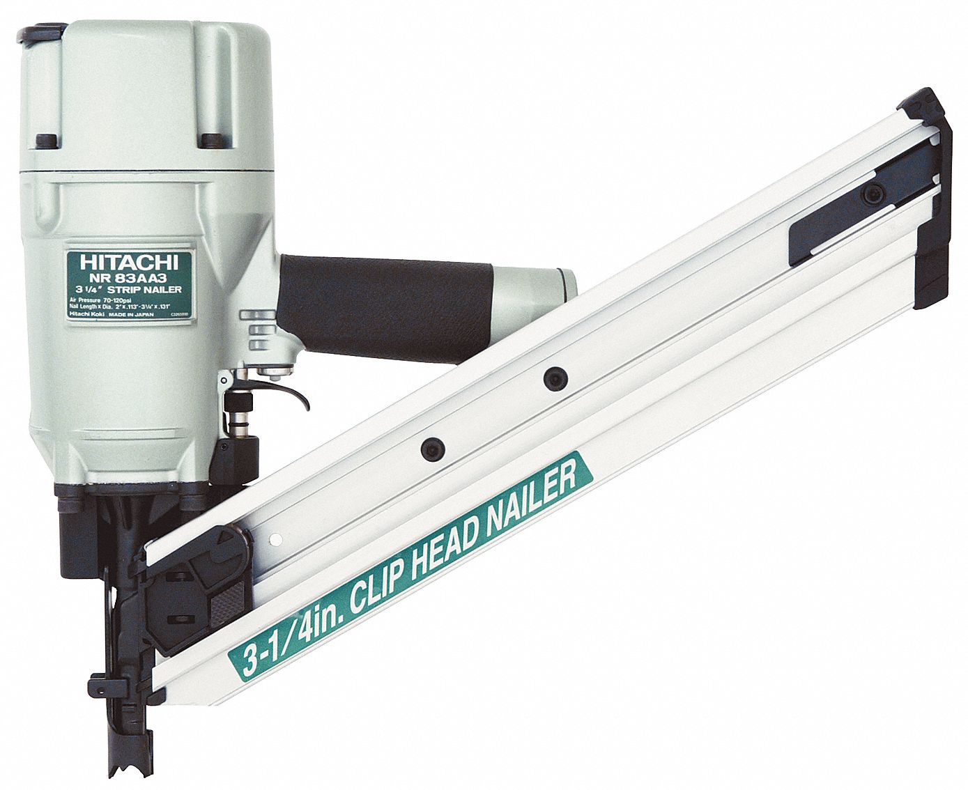 Air Framing Nailer, Selectable Firing Mode Grainger