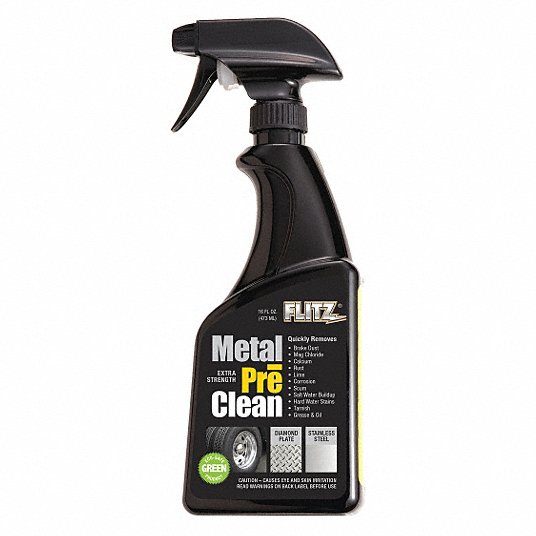 Metal Pre Clean: Water Based, 16 oz Cleaner Container Size