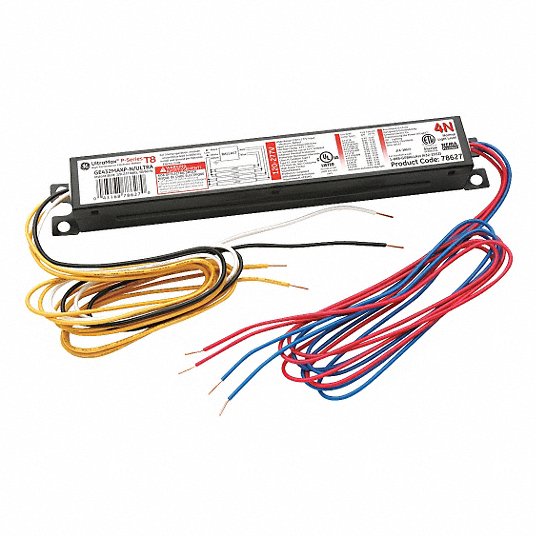 GE CURRENT Fluorescent Ballast: T12/T8, 120 to 277V AC, 3_4 Bulbs  Supported, 110 W Max. Bulb Watts - 5GVC4|GE432MAXP-N-ULTRA - Grainger Fender 3-Way Switch Wiring Diagram Grainger