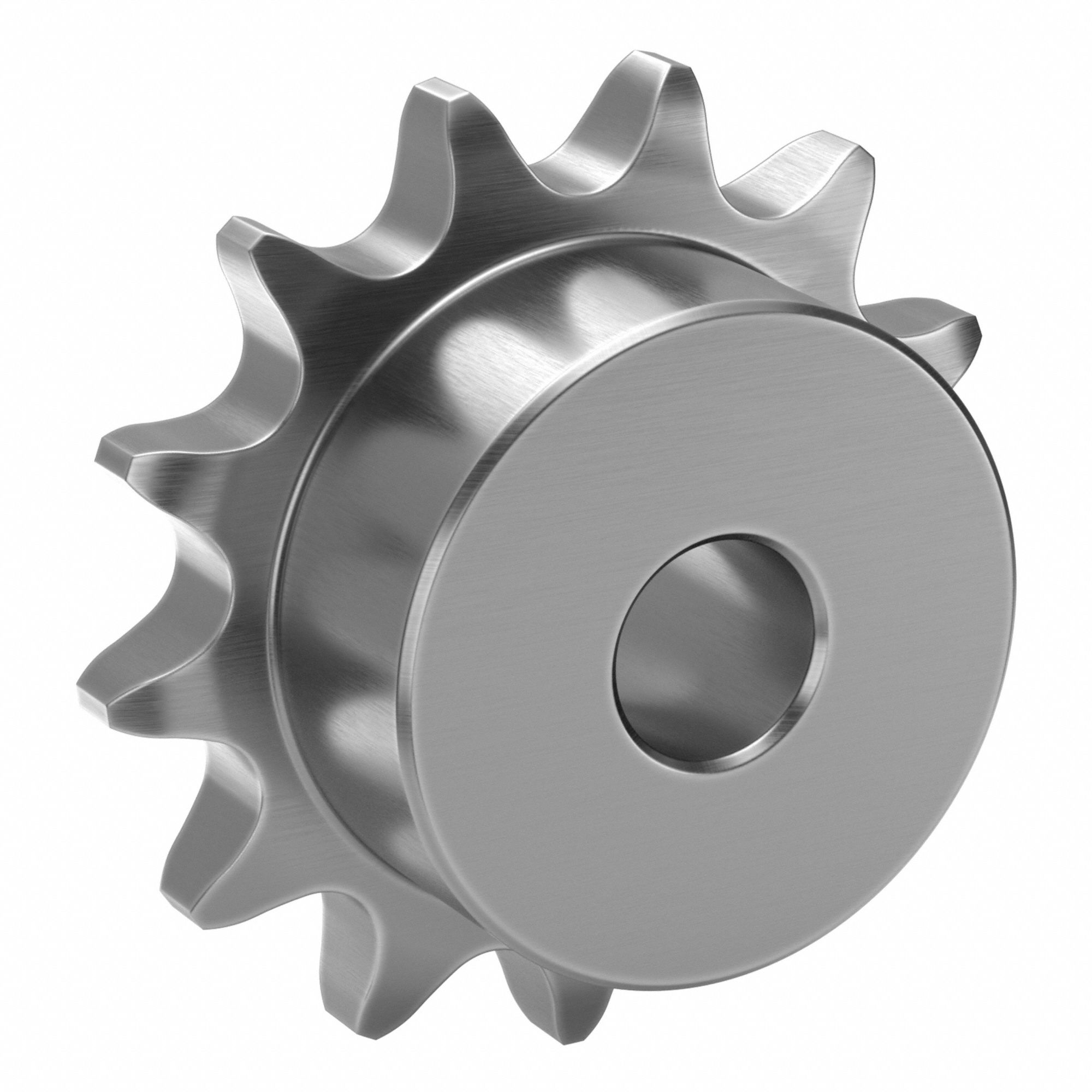 Single Strand Sprocket: One-Sided Hub, For Single Strands, 40, 13 Teeth, 2.089 in Pitch Dia