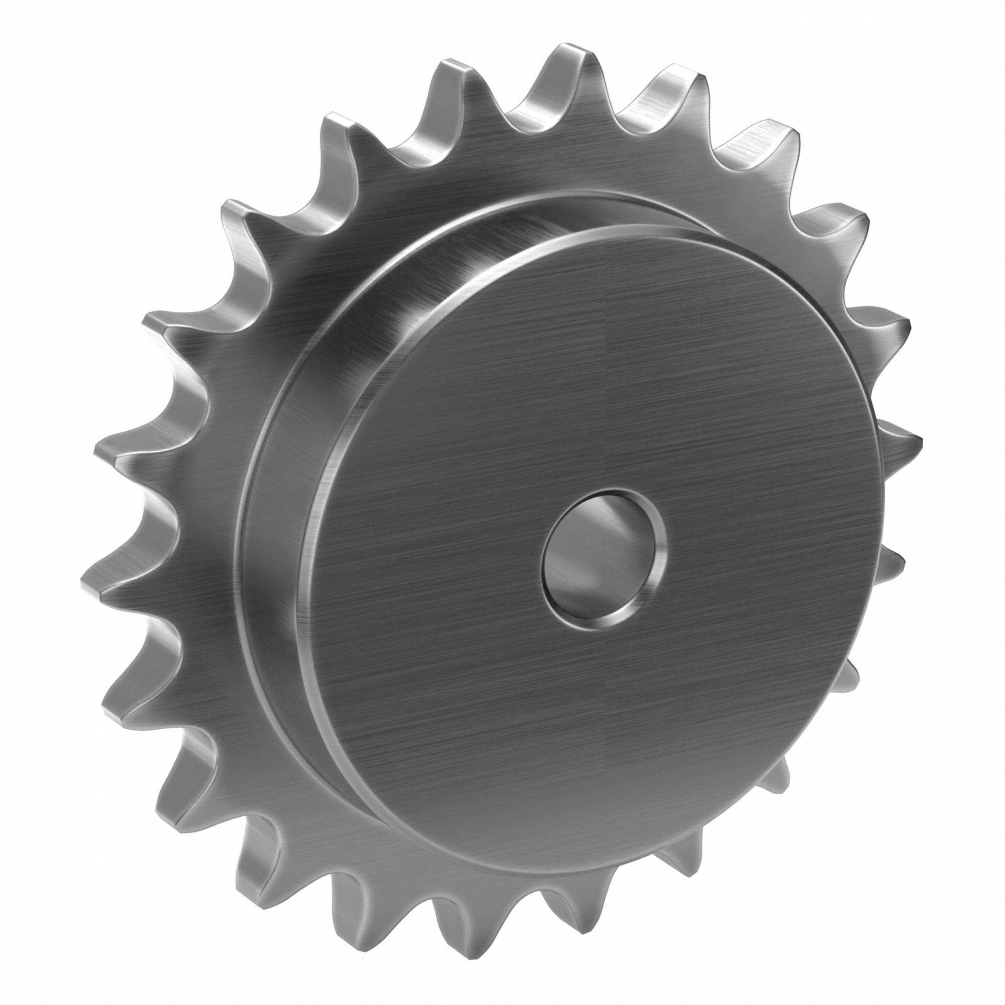 Single Strand Sprocket: One-Sided Hub, For Single Strands, 60, 22 Teeth, 5.27 in Pitch Dia