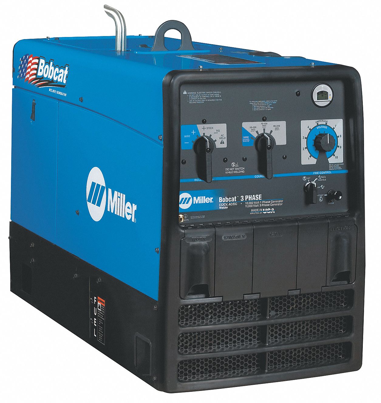 Engine-Driven Welder Generator, Bobcat 3 Phase - Grainger