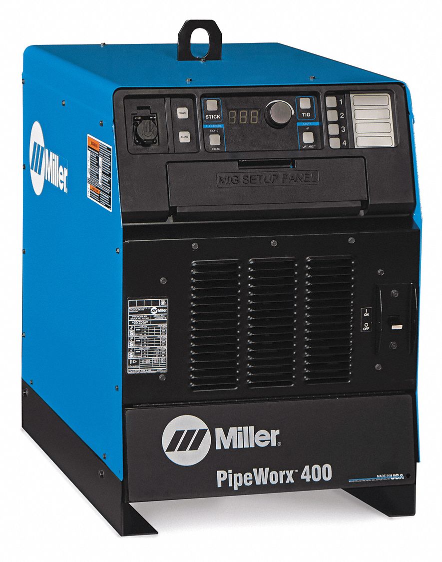 MULTIPROCESS WELDER, PIPEWORX 400, DC, POWER SOURCE ONLY