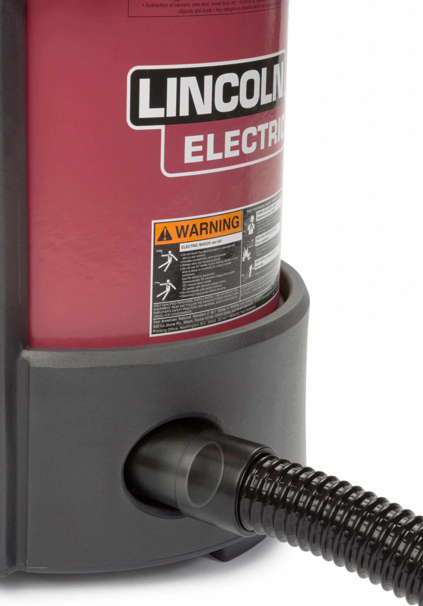 LINCOLN ELECTRIC Fume Extractor, Miniflex Series, Input Voltage 115V
