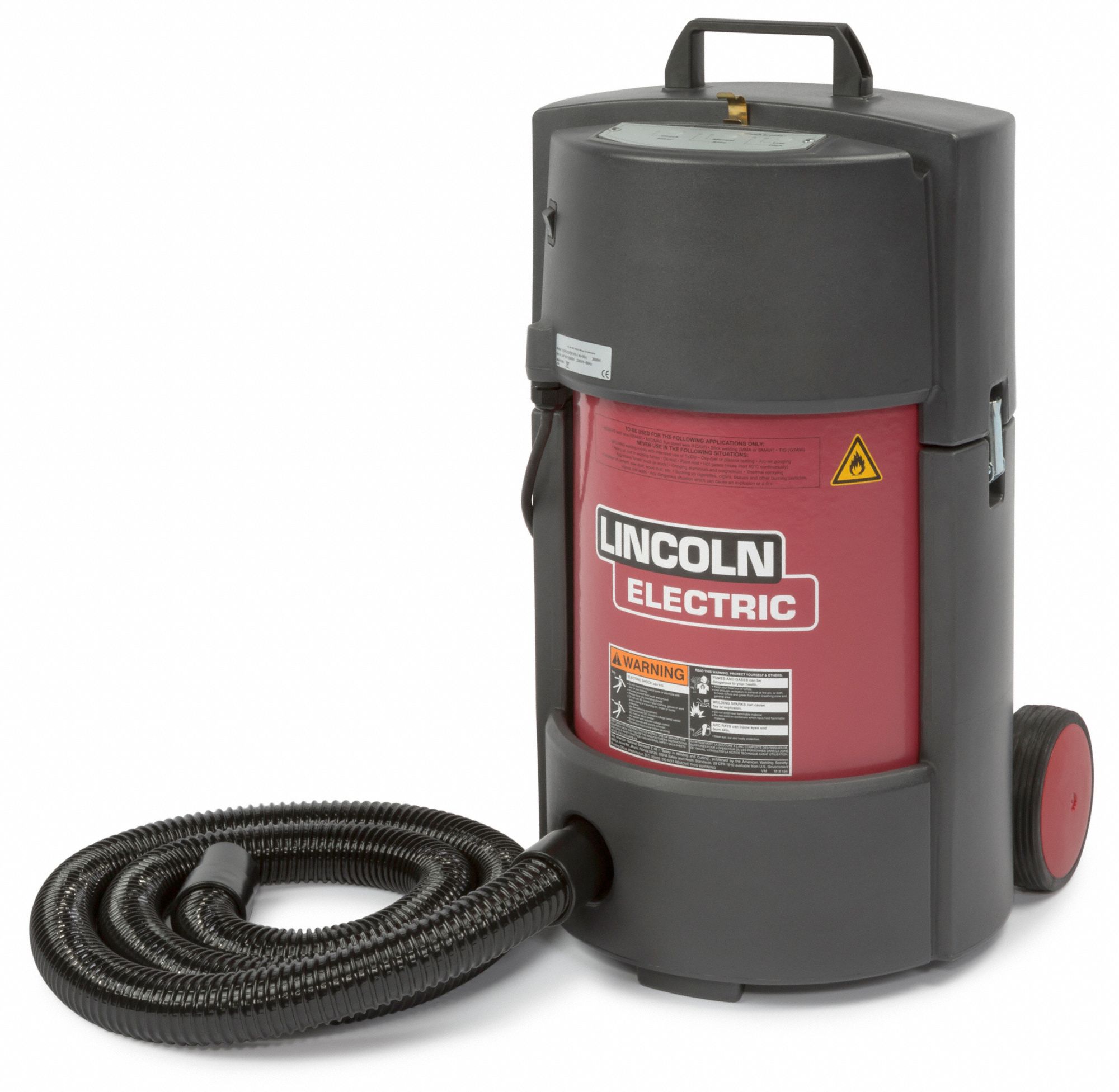 LINCOLN ELECTRIC Fume Extractor, Miniflex Series, Input Voltage 115V