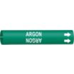 Argon Snap-On Pipe Markers