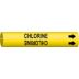 Chlorine Snap-On Pipe Markers