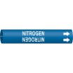 Nitrogen Snap-On Pipe Markers