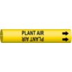 Plant Air Snap-On Pipe Markers