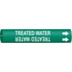 Treated Water Snap-On Pipe Markers