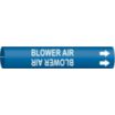 Blower Air Snap-On Pipe Markers