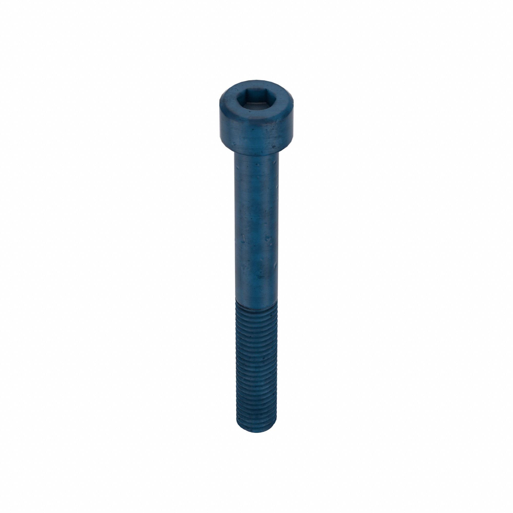 METRIC BLUE SOCKET HEAD CAP SCREW, M8-1.25 THREAD SIZE, 70MM L