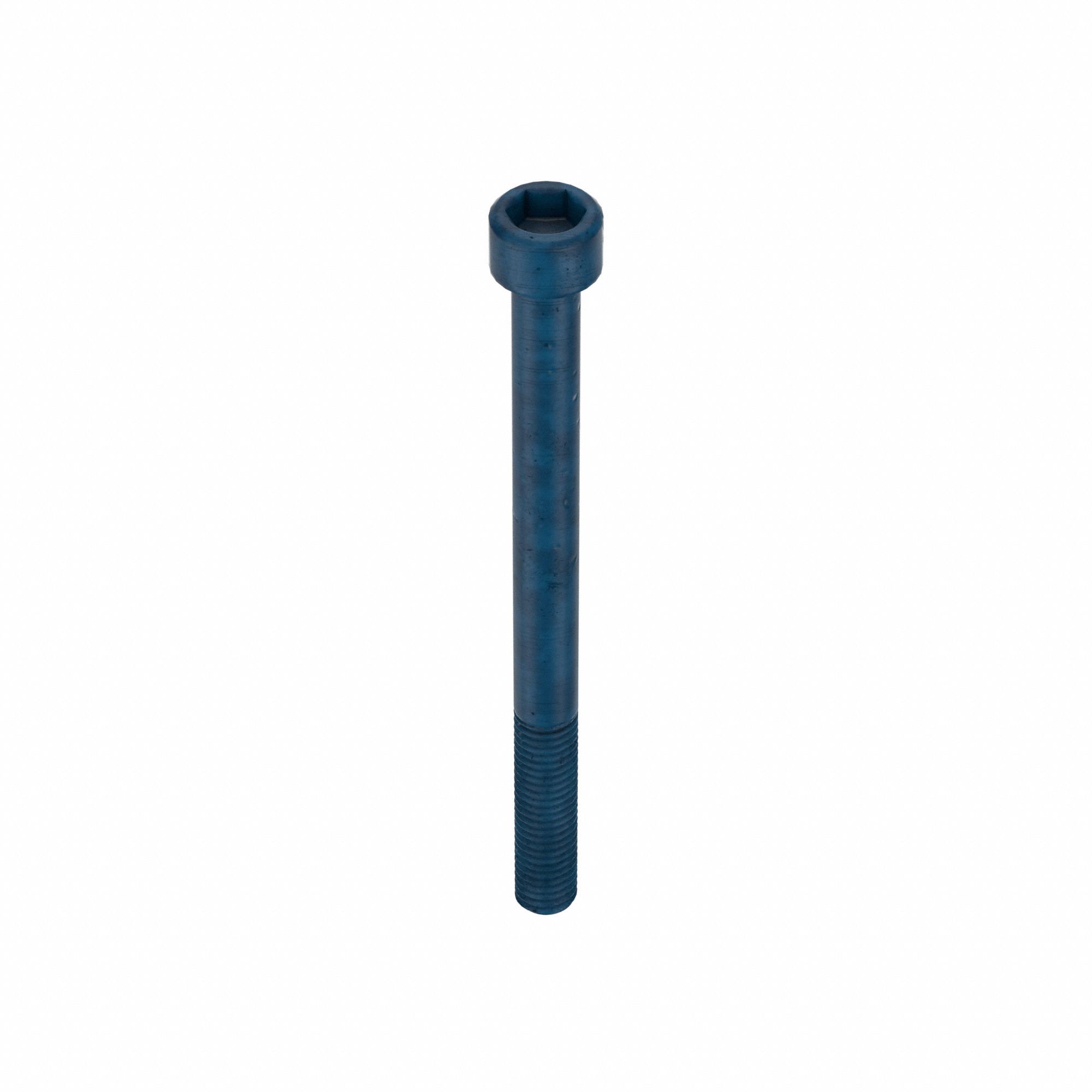 Socket Head Cap Screw: M8x1.25 Thread Size, 100 mm Lg, Std, Blue Phosphate, Alloy Steel, 10 PK