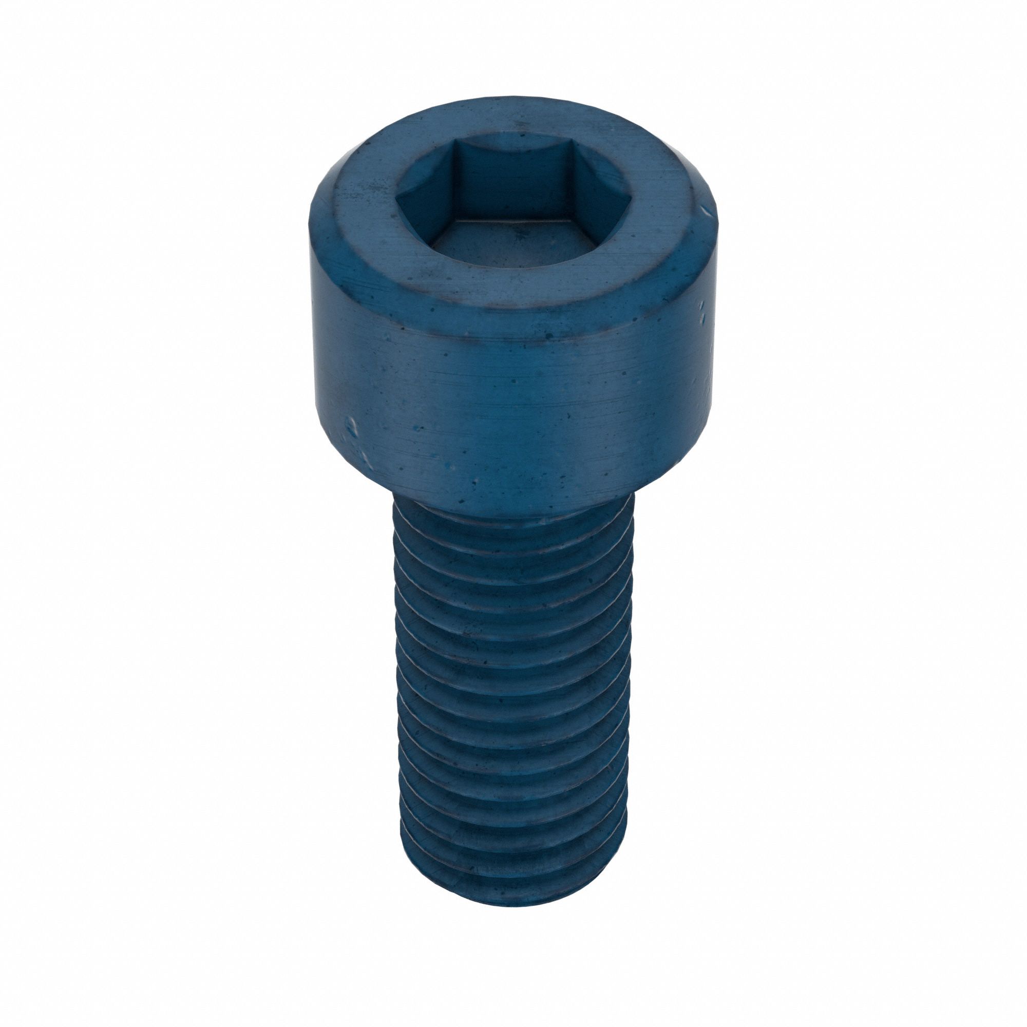 Socket Head Cap Screw: M10x1.50 Thread Size, 25 mm Lg, Std, Blue Phosphate, Alloy Steel, 25 PK