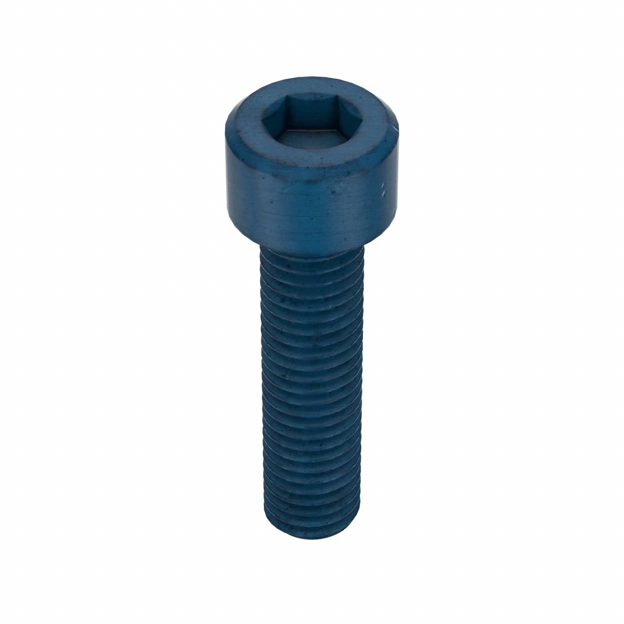 Socket Head Cap Screw: M10x1.50 Thread Size, 40 mm Lg, Std, Blue Phosphate, Alloy Steel, 25 PK