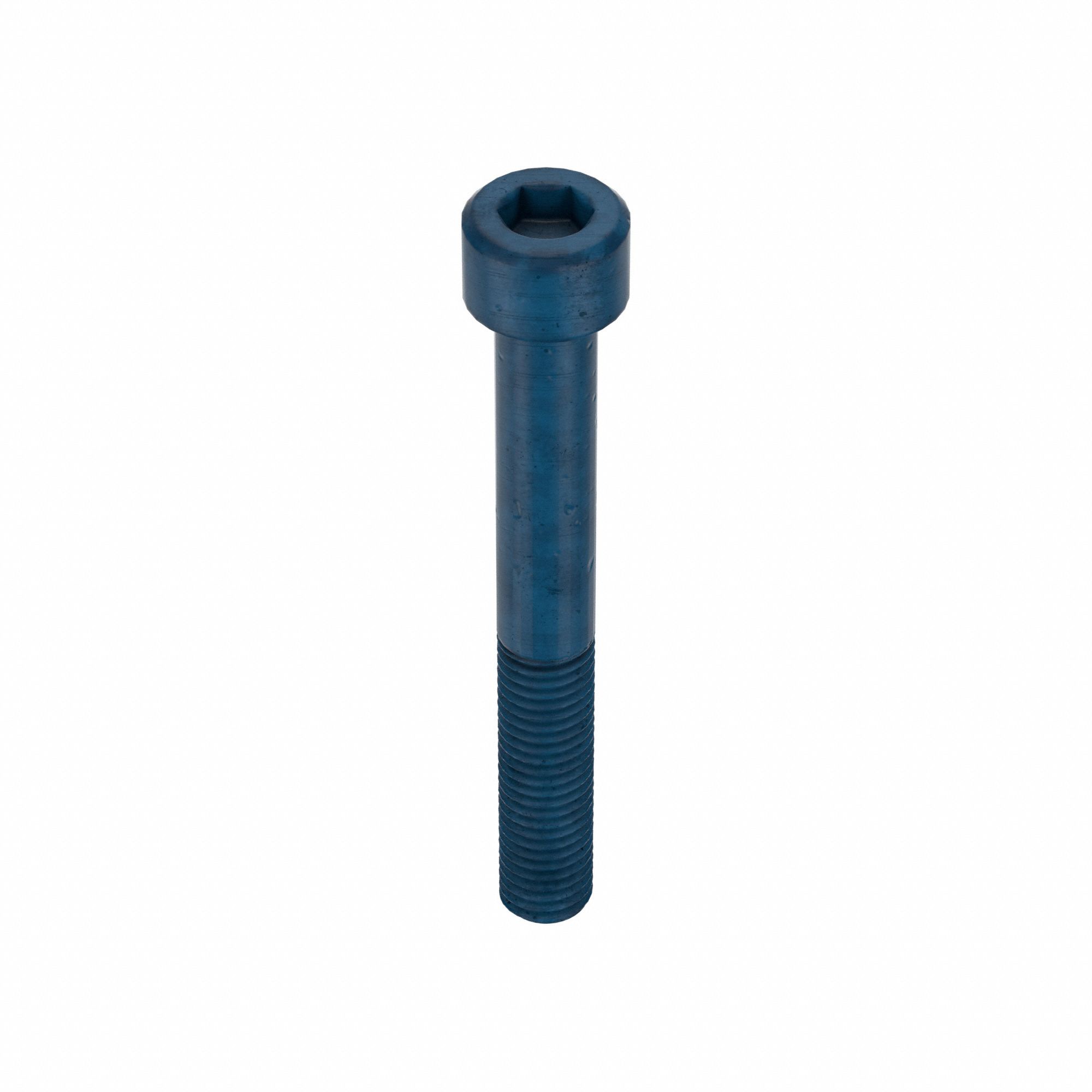 Socket Head Cap Screw: M10x1.50 Thread Size, 80 mm Lg, Std, Blue Phosphate, Alloy Steel, 10 PK