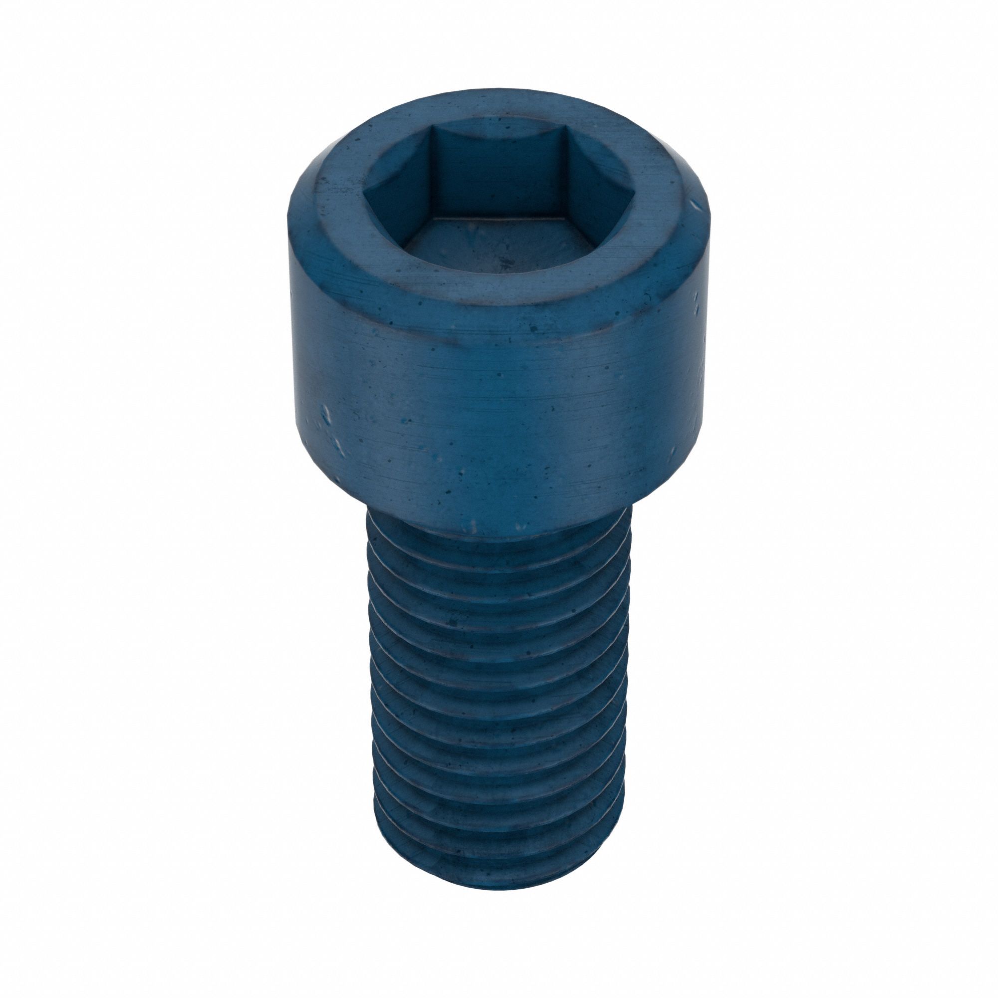 Socket Head Cap Screw: M12x1.75 Thread Size, 25 mm Lg, Std, Blue Phosphate, Alloy Steel, 10 PK
