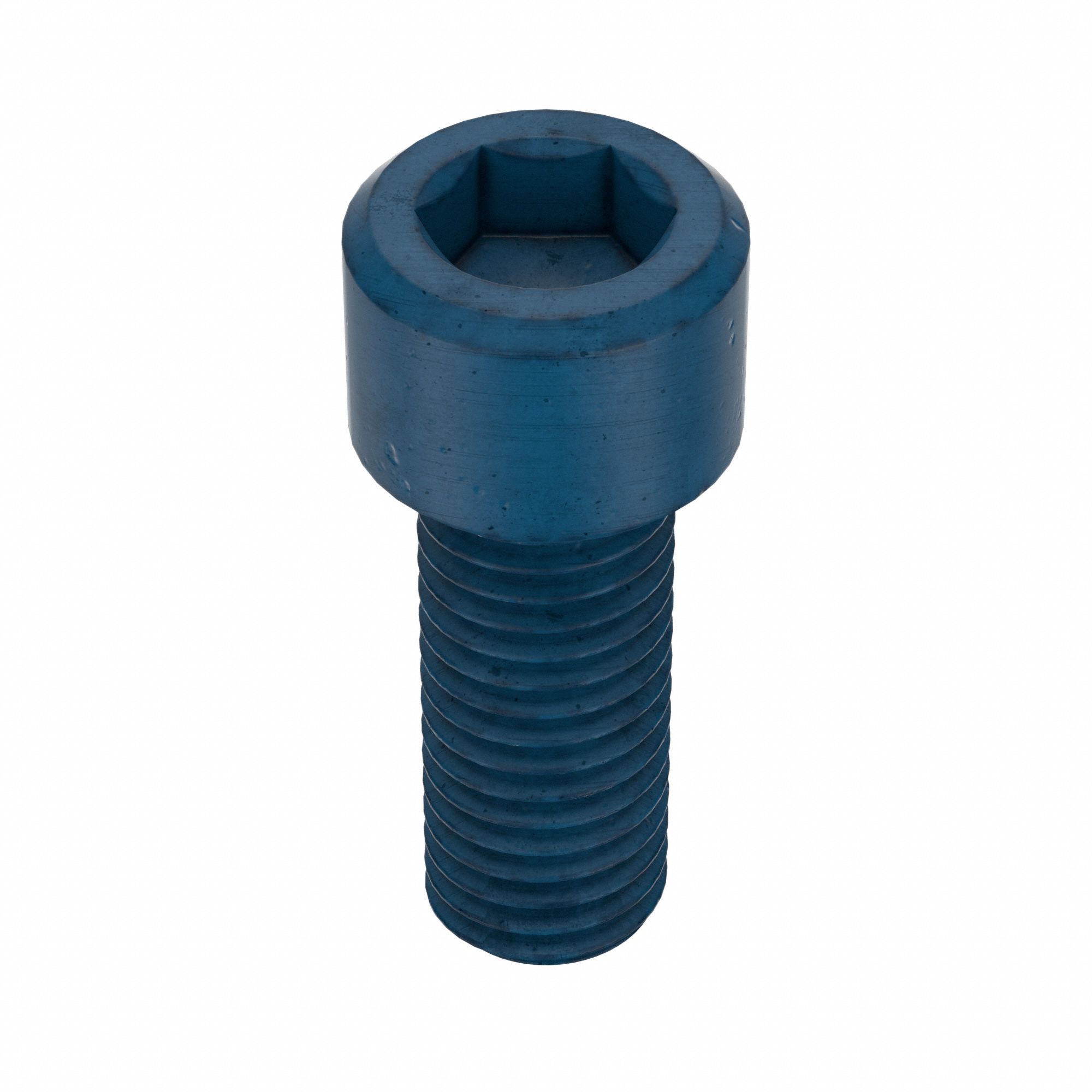 Socket Head Cap Screw: M12x1.75 Thread Size, 30 mm Lg, Std, Blue Phosphate, Alloy Steel, 10 PK